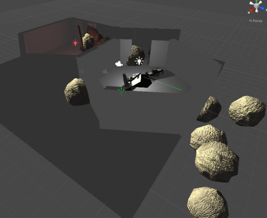 It does look really weird, though. (I hid some of the ship bridge's walls to get this screenshot of both layers combined.)