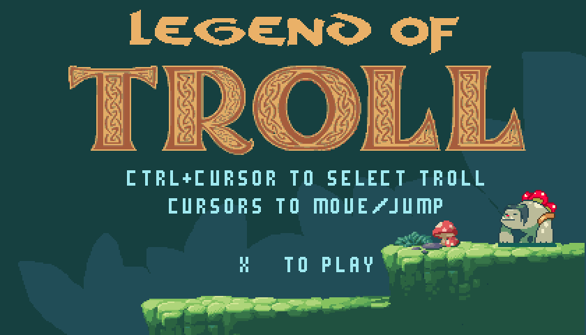 intro screen