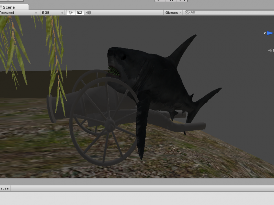 sharkCannon