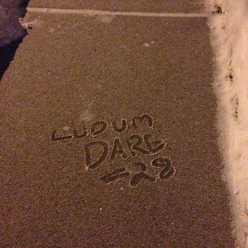 Who would have thought it'd be snowing in North Dakota?