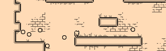 A small test game running in LoveDOS